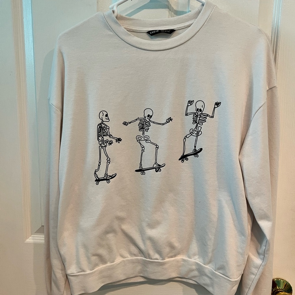 Skeleton skaters shirt